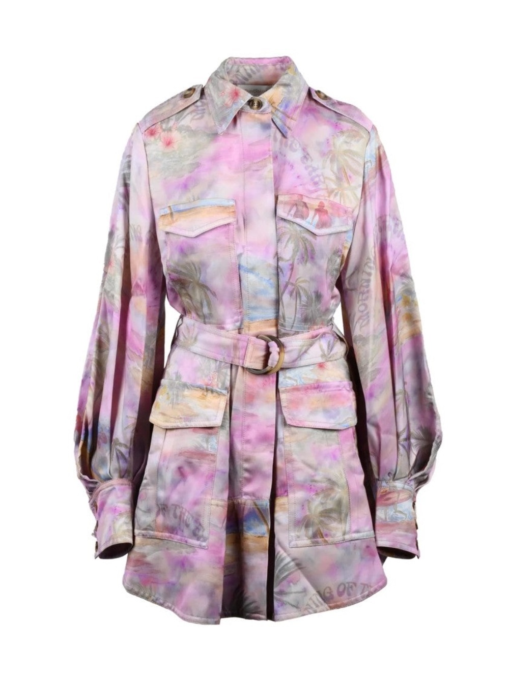 Zimmermann Printed Mini Dress